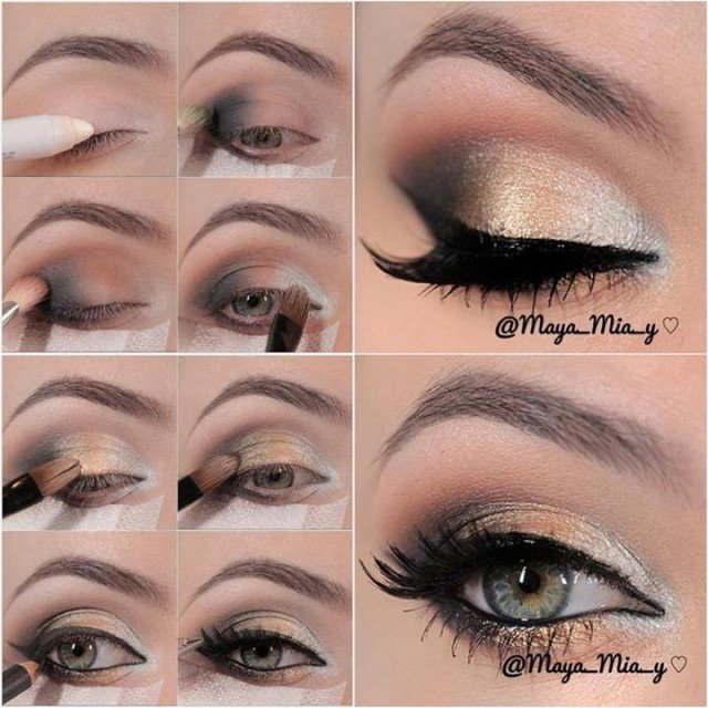 Pretty And Easy Eye Makeup 13 Glamorous Smoky Eye Makeup Tutorials For Stunning Party Night